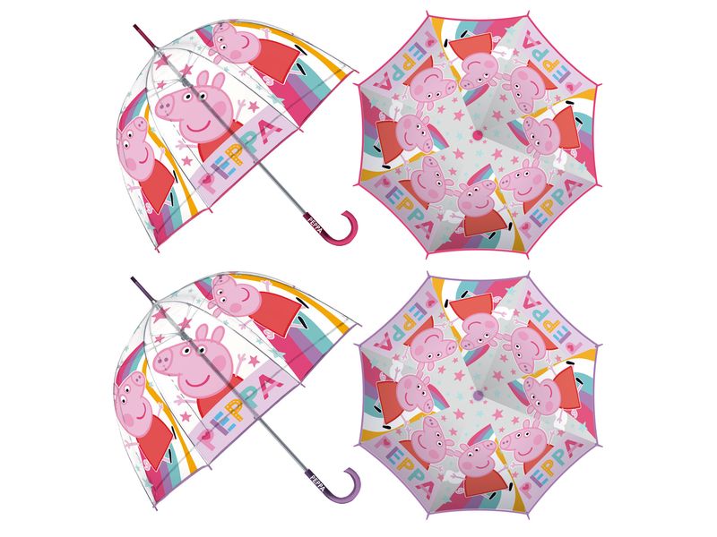 Arditex Regenschirm Peppa Pig 67 cm assortiert Kinder-Regenschirm