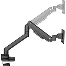 Bras support pour écran, longueur bras 473 mm, noir