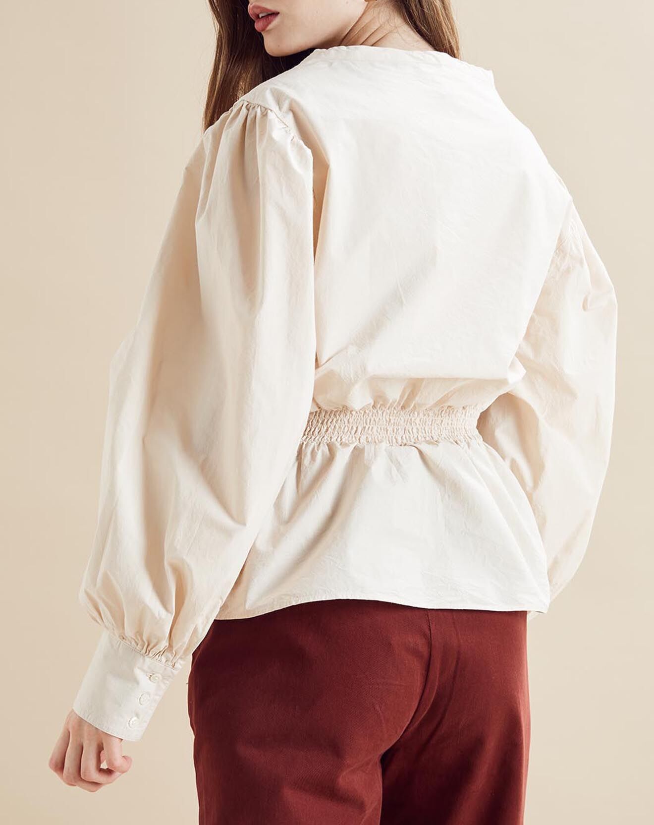 Chloé Stora Blouse Beirut écrue