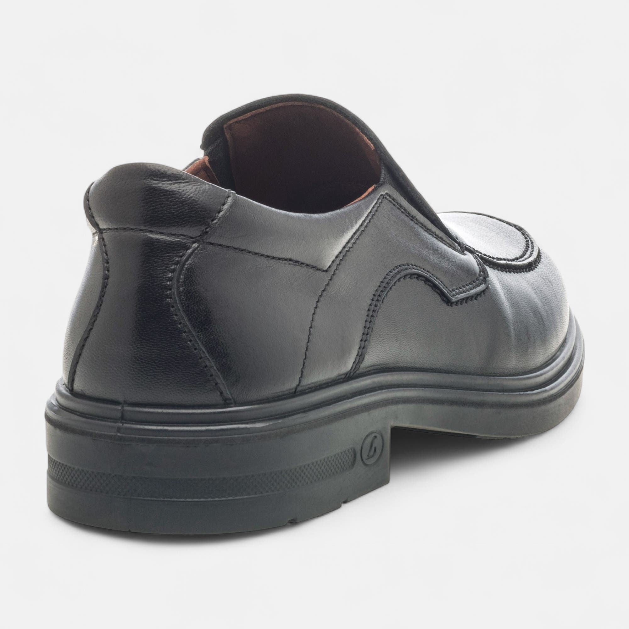 Mocassins Homme en cuir noir