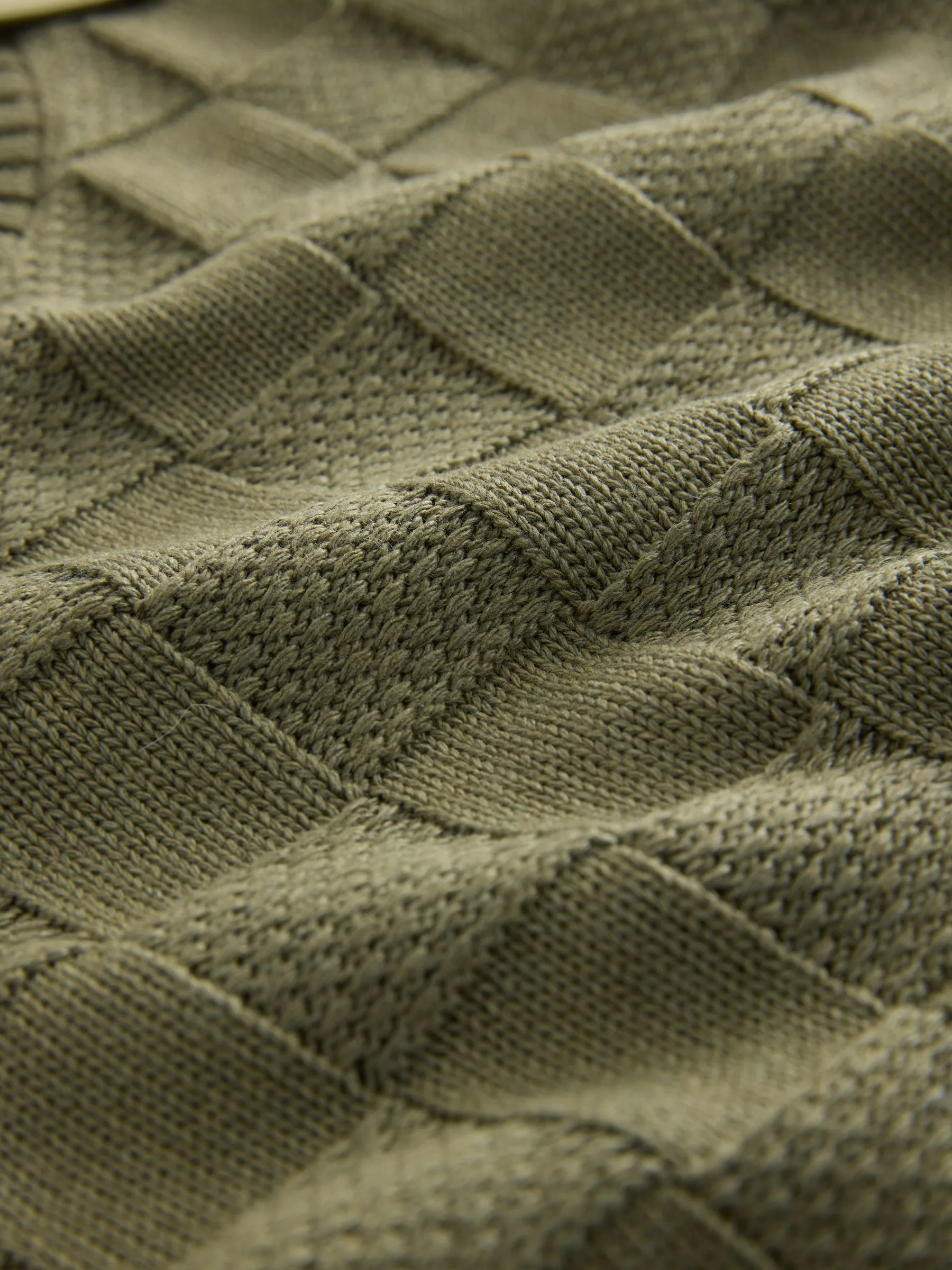 Kakigroen - Knitted Tank Shirt Layer With Button Detail