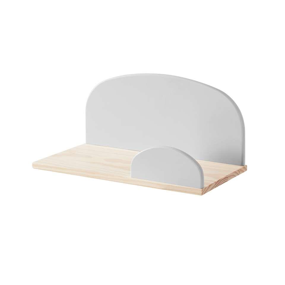 Vipack wandplank Kiddy - grijs - 45 cm