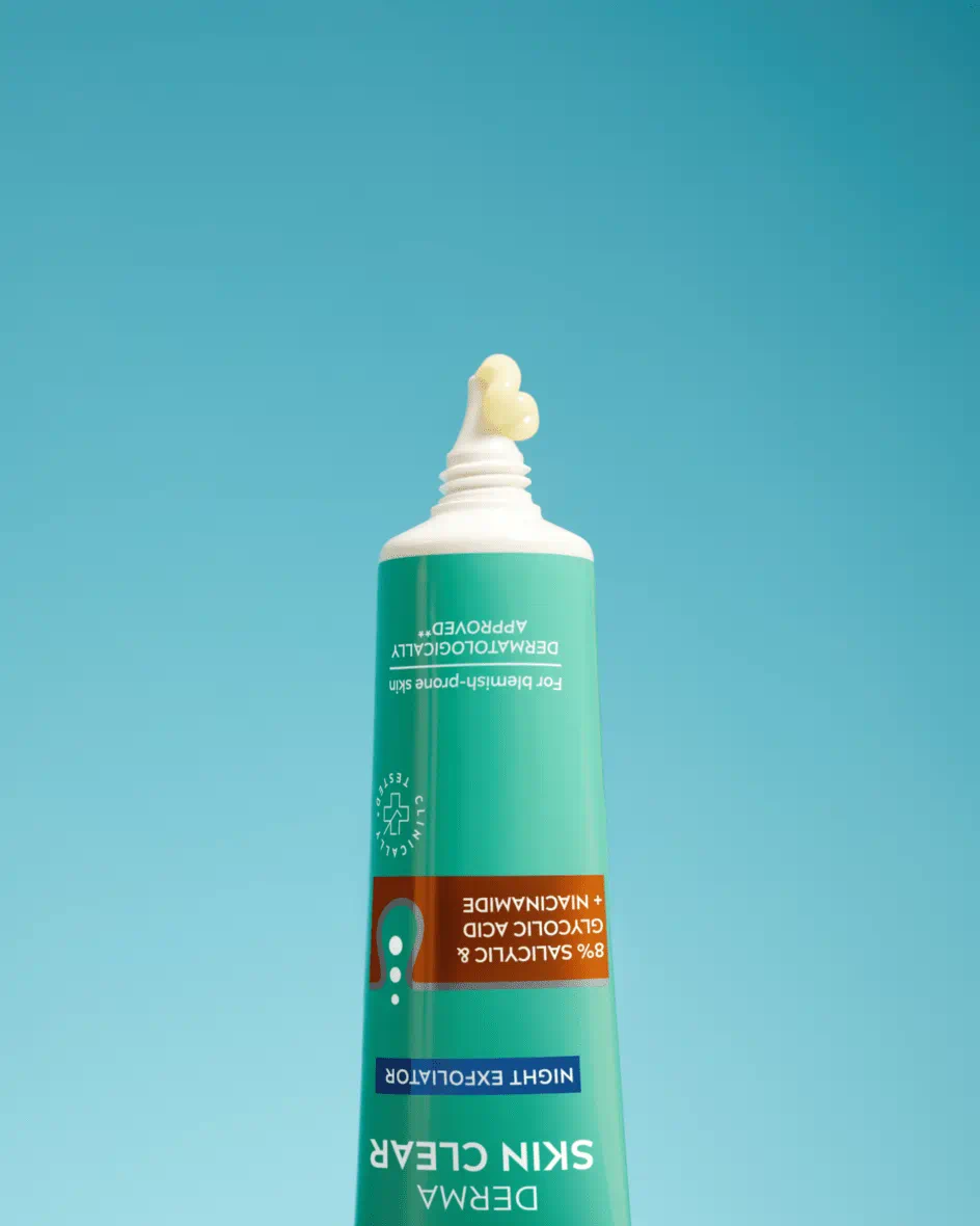 NIVEA SOIN EXFOLIANT DE NUIT DERMA SKIN CLEAR 40 ML