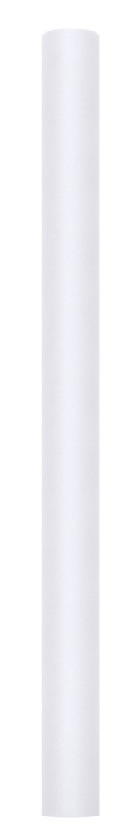 Witte Tule Rol 80cm 9m
