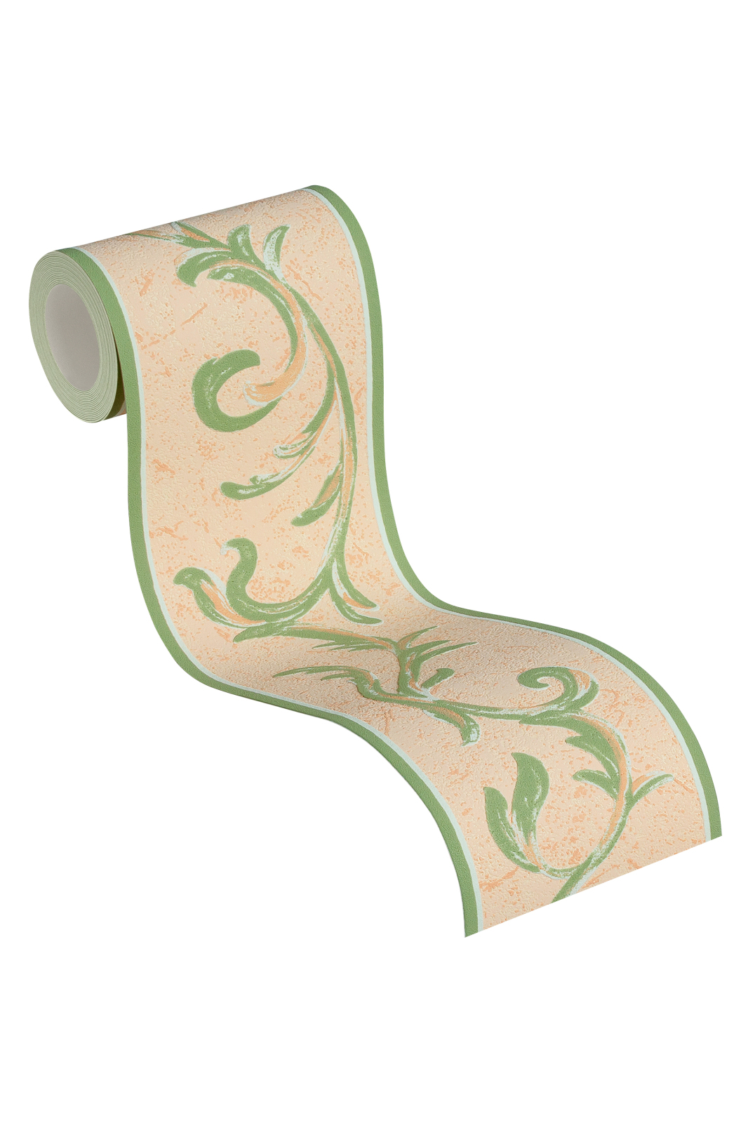 Papier-Borte ONLY BORDERS 10 - grün-beige - 5 Meter