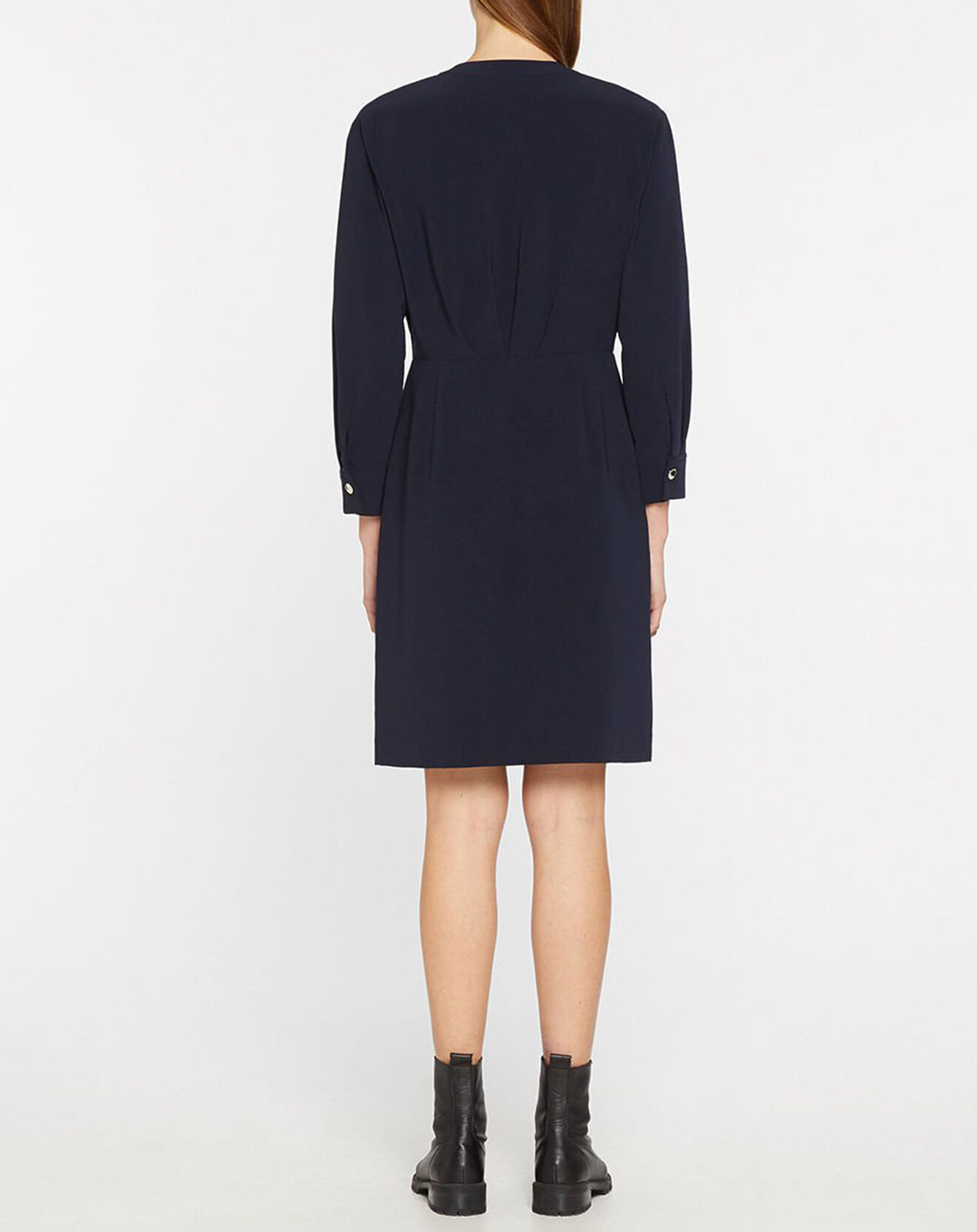 Tommy Hilfiger Robe Bouton bleu marine