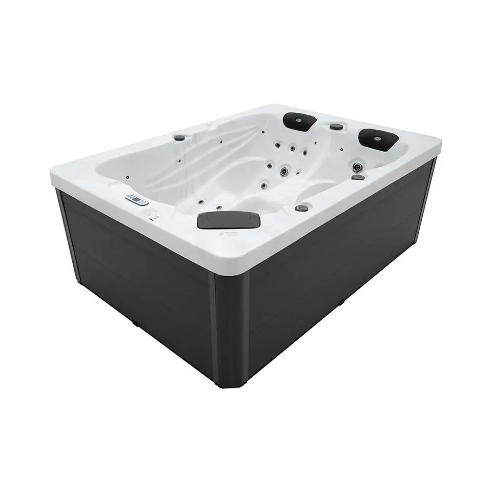 HOME DELUXE Outdoor Whirlpool SUNSET Met trap en thermische afdekking