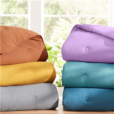 Couette MICROFIBRE LAVÉE - BECQUET CRÉATION - Légère - Chaude
