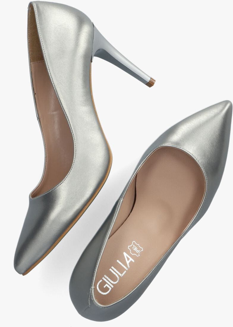 GIULIA zilveren giulia pumps g.8.giulia