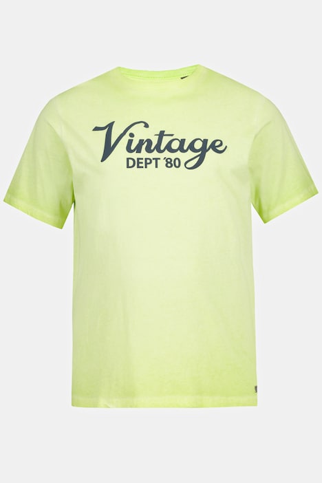 T-Shirt, Halbarm, Vintage Print