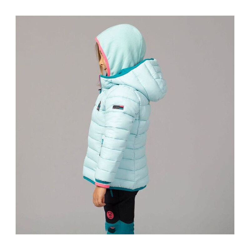 Girl's padded jacket with hood - Doudoune enfant