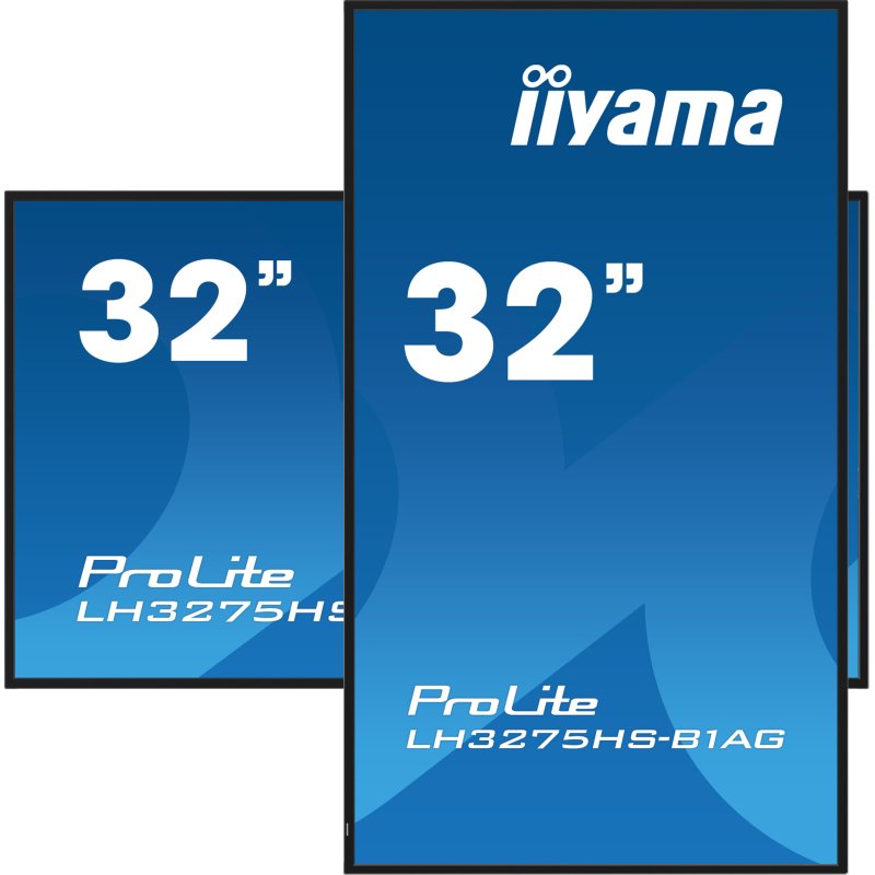 iiyama LH3275HS-B1AG Écran d'affichage dynamique Écran plat de signalisation numérique 80 cm (31.5