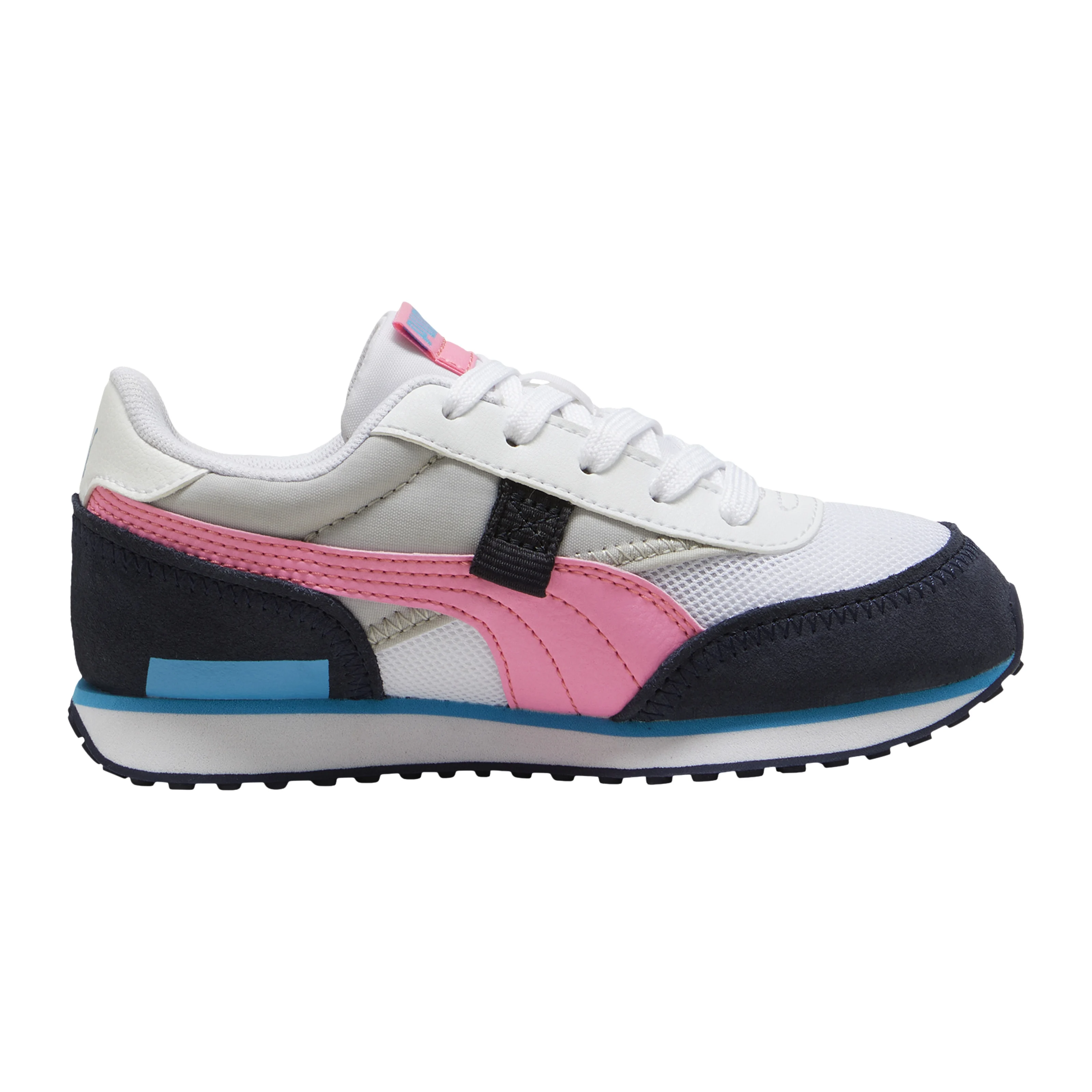 Basket cuir juniorfuture rider splash | Blanc