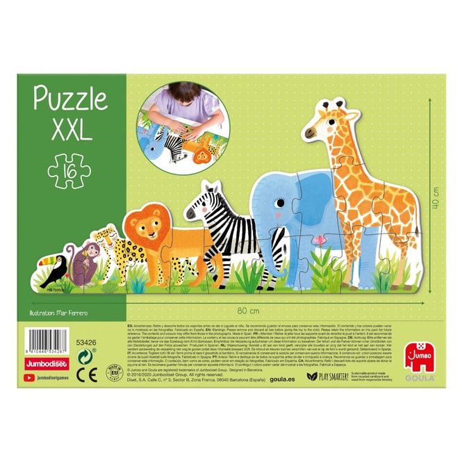 Puzzle XXL - Dschungel