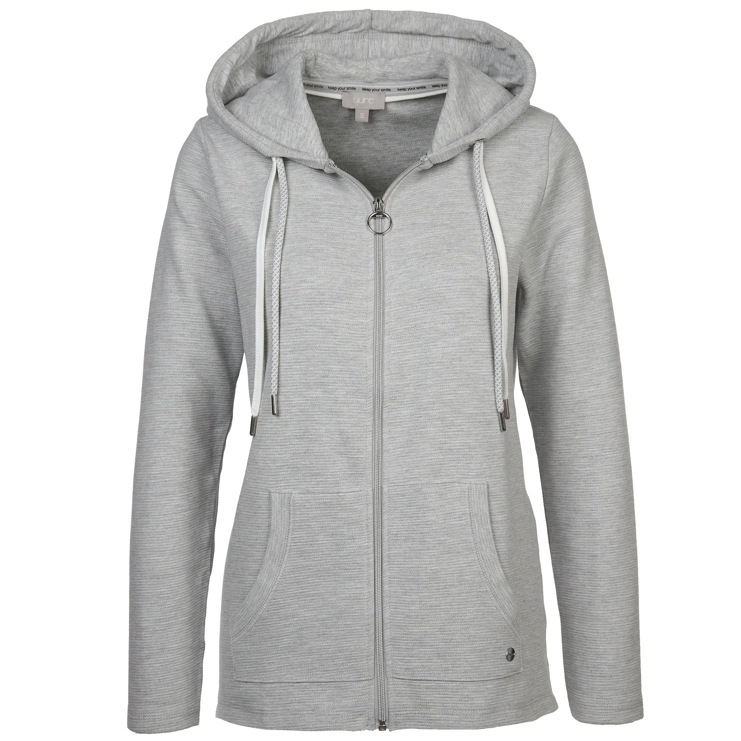 Damen Sweatjacke mit Kapuze