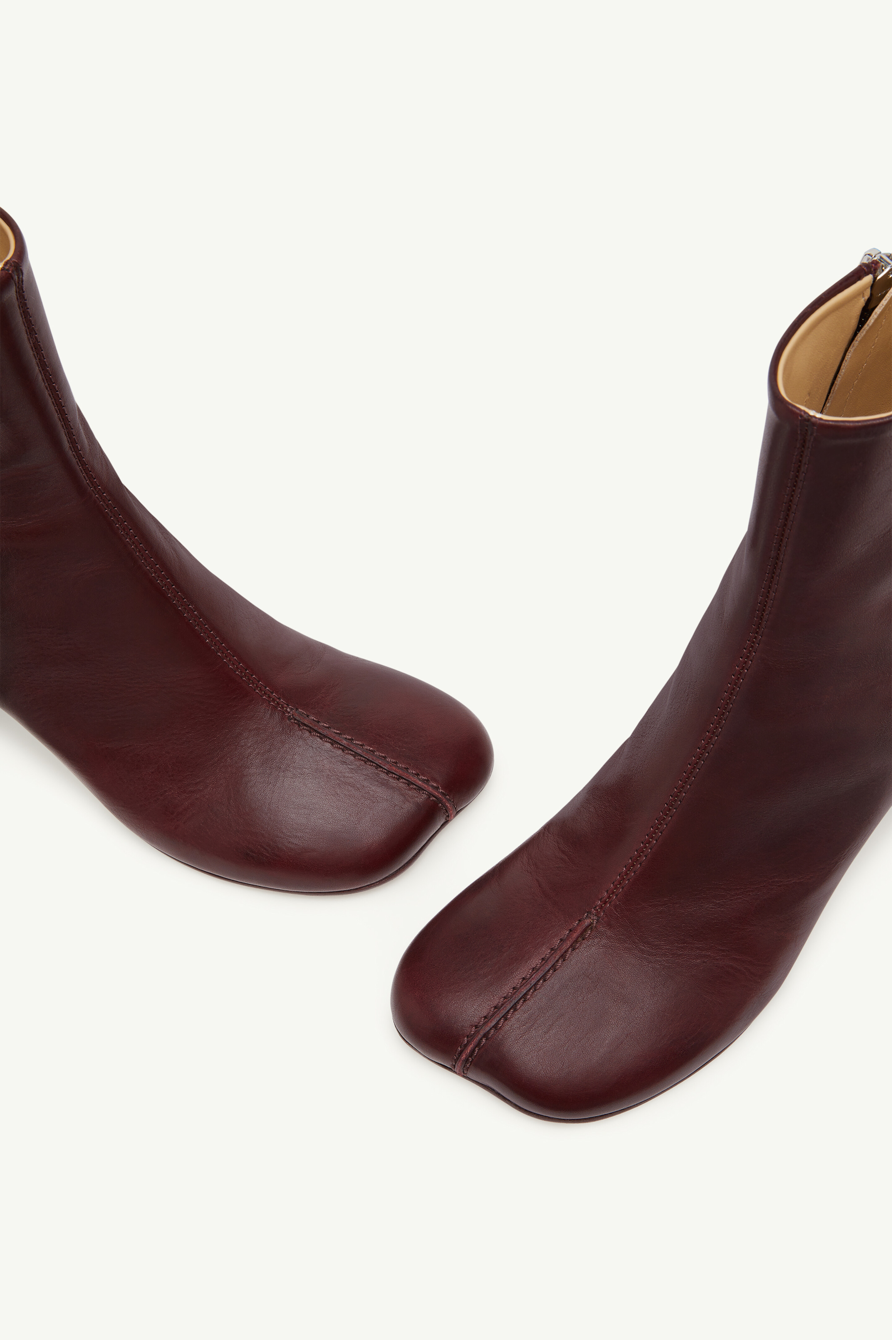 Bottines Anatomic Stitch en cuir de veau pour femme | MM6