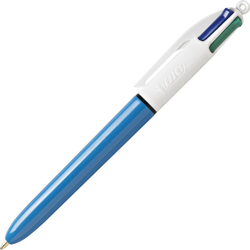 Stylo bille Bic 4 couleurs Original rétractable pointe 1 mm - écriture moyenne