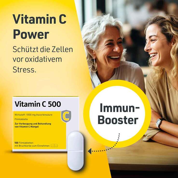 Vitamin C 500 Filmtabletten, 20 St