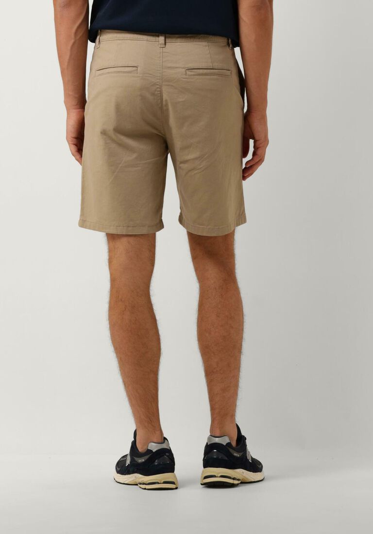 SELECTED HOMME beige selected homme korte broek slhreglar bil flex shorts noos
