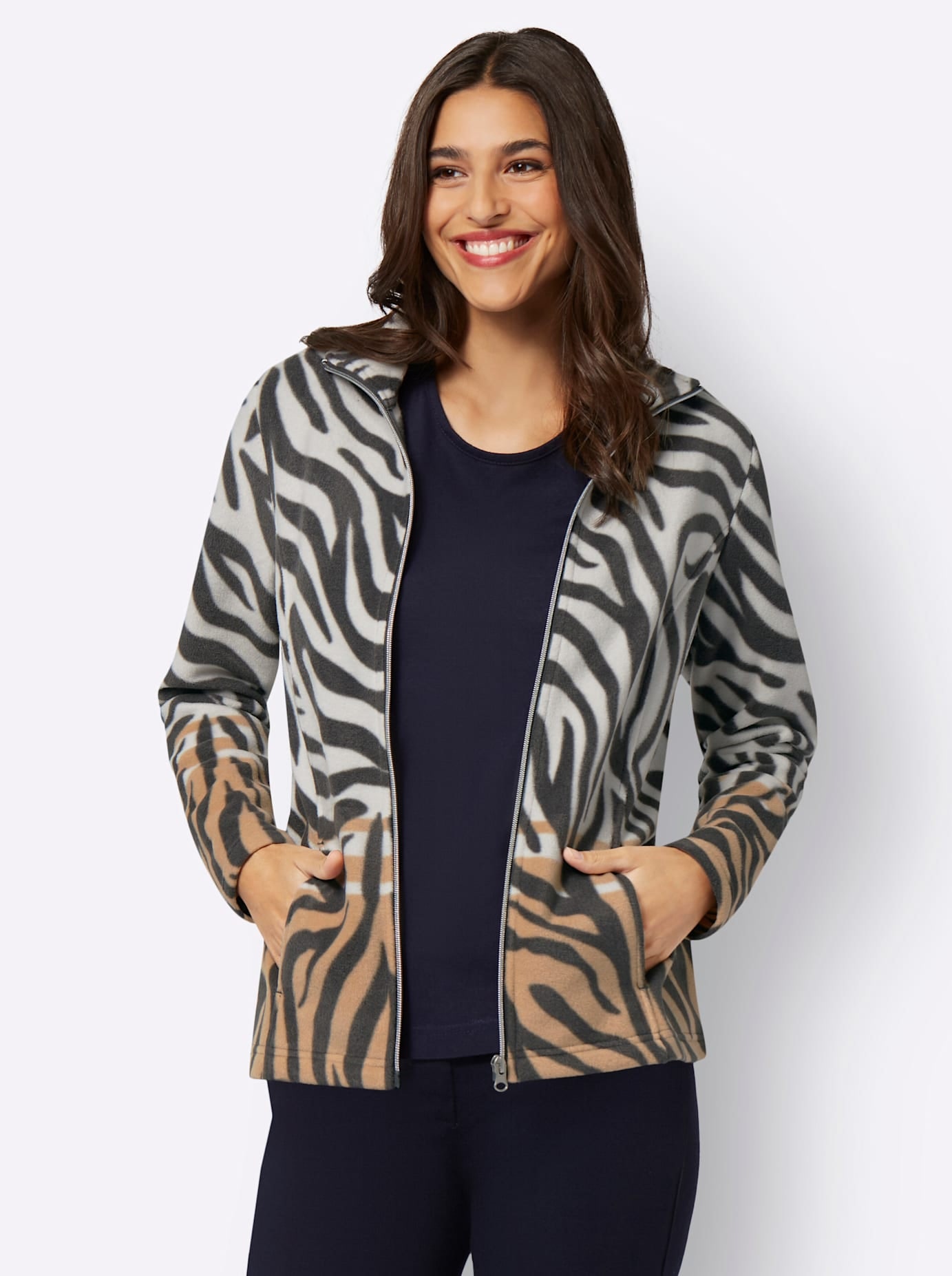 Classic Basics Fleecejacke