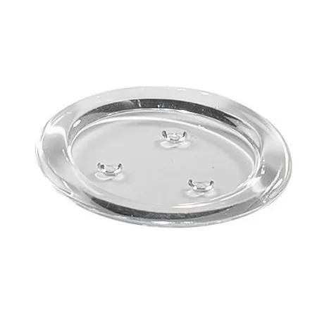 Idena Glasuntersetzer silber, rund, Ø 11 cm