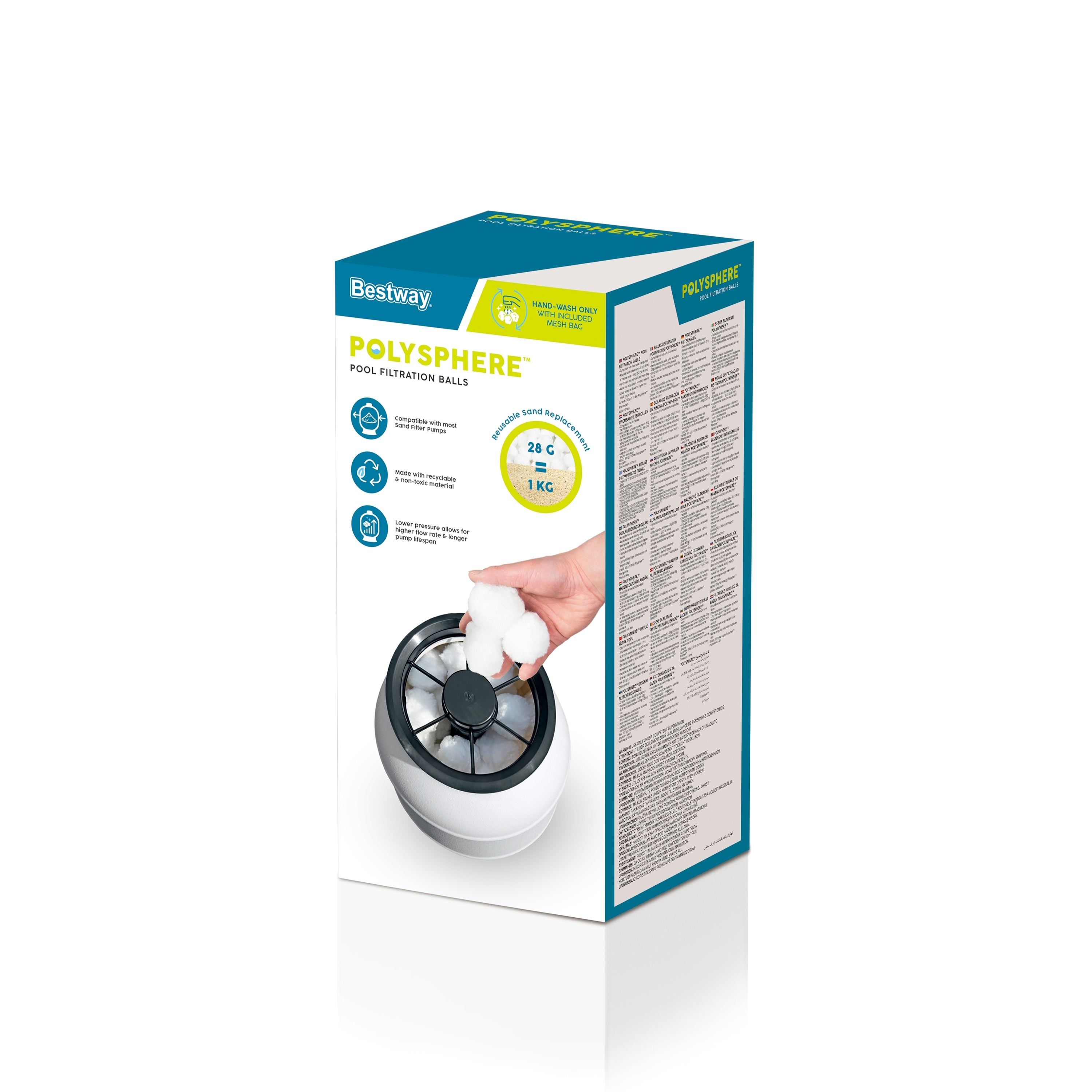 Filterbälle Polysphere für Sandfilterpumpe 500 g
