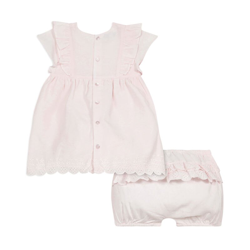 Robe bébé fille broderie Absorba Aucune nuance