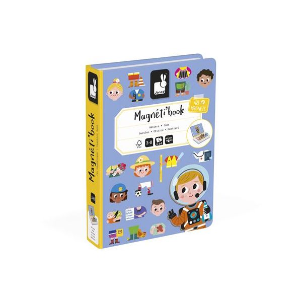 Janod Livro Magnético: Profissões