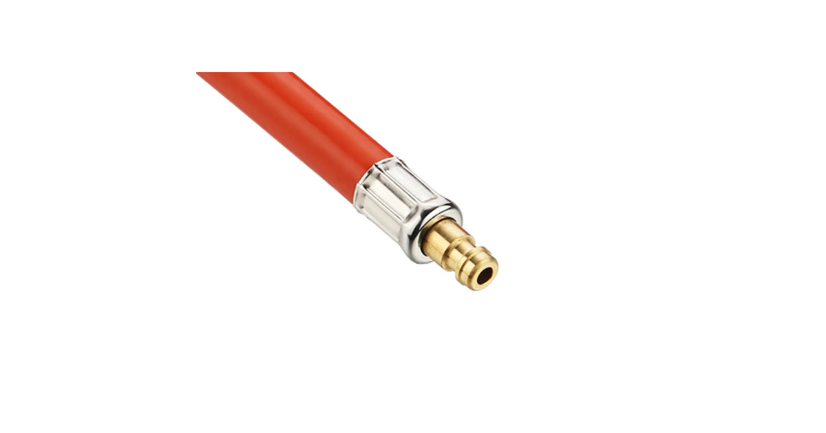CadacGasslang met quick release 500cm  (Oranje, 1/4” LH BSP)