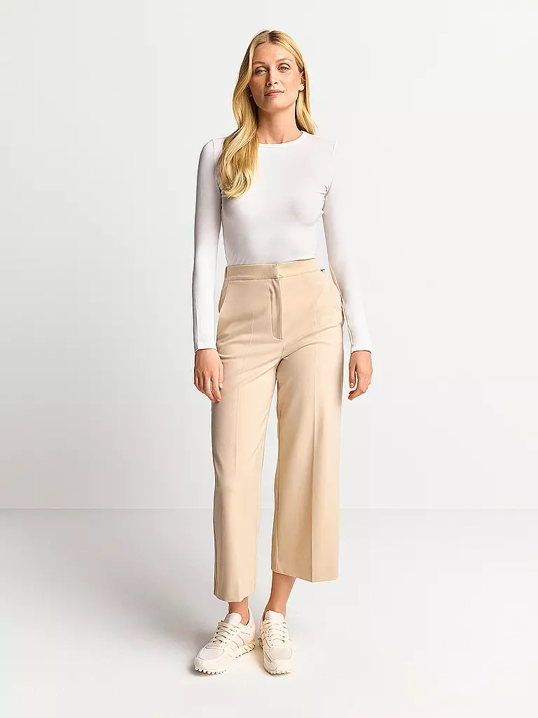 RICH & ROYAL Langarmshirt weiss