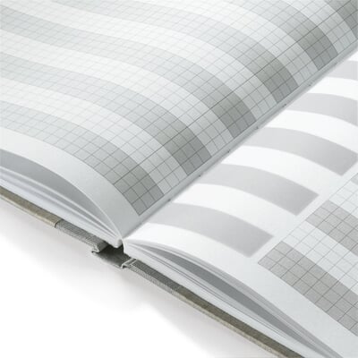 Protokollbuch Elefantenhaut DIN A4
