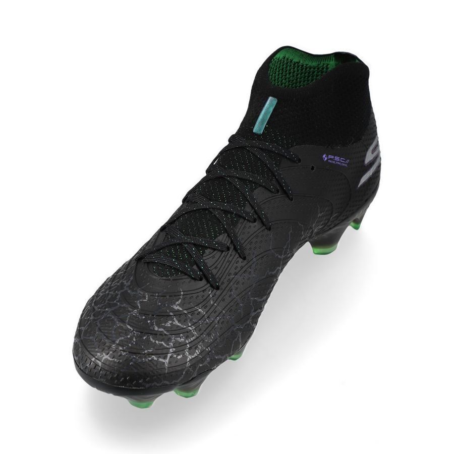 Skechers SKX_01 1.5 FG Evergreen - Noir/Argenté/Vert