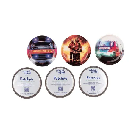 School-Mood Patchies Feuerwehr