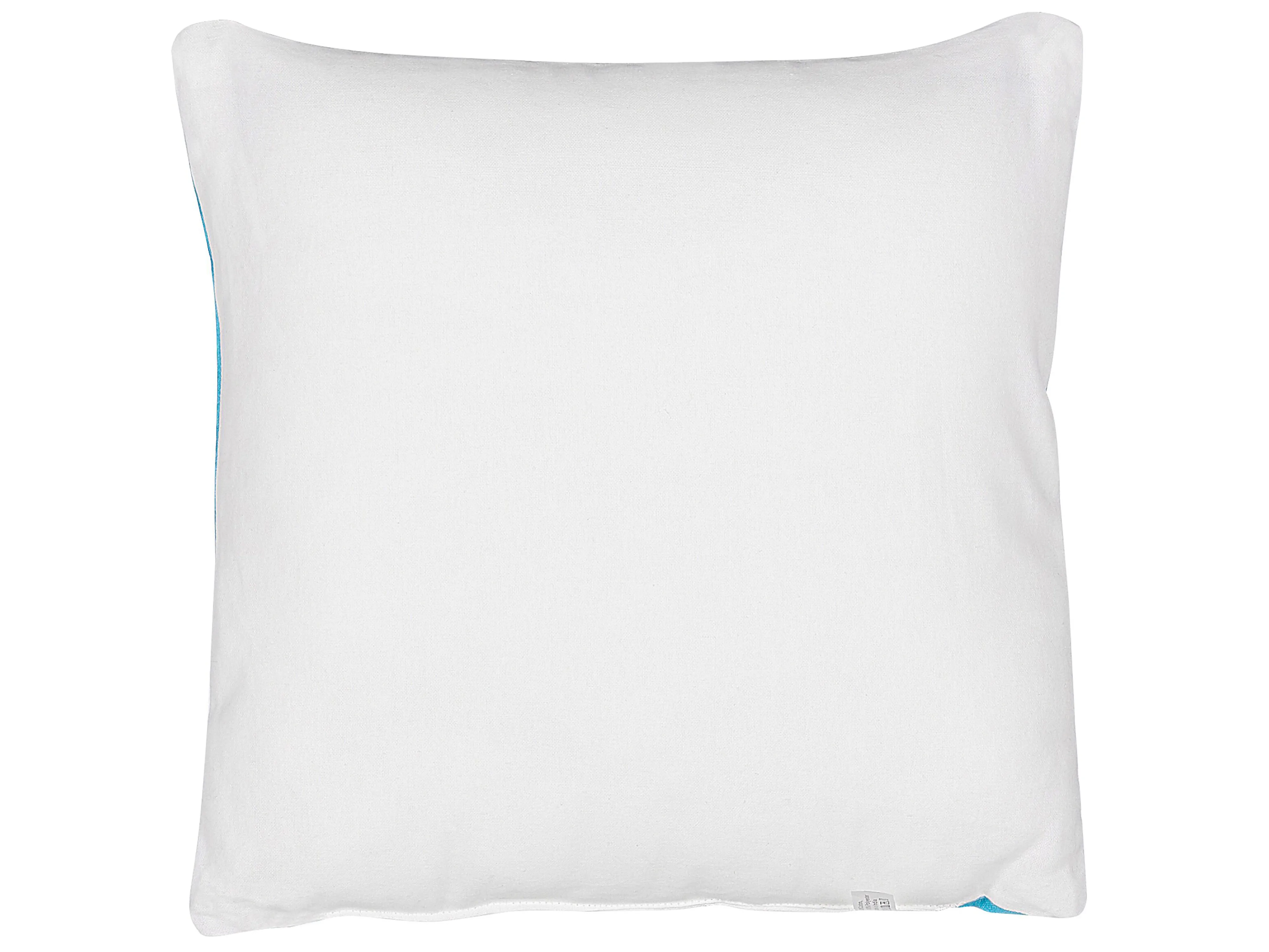 Sierkussen WARANASI Katoen 45 x 45 cm Blauw