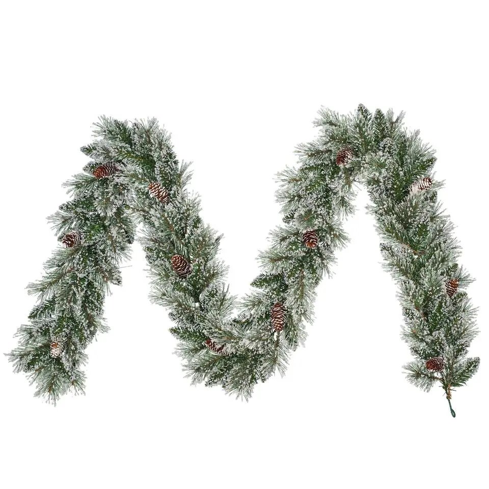 Black Box Trees Vandans Guirlande - L270 cm - Groen Frosted