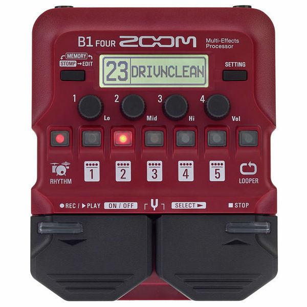 Zoom B1Four Bass Multi Effect