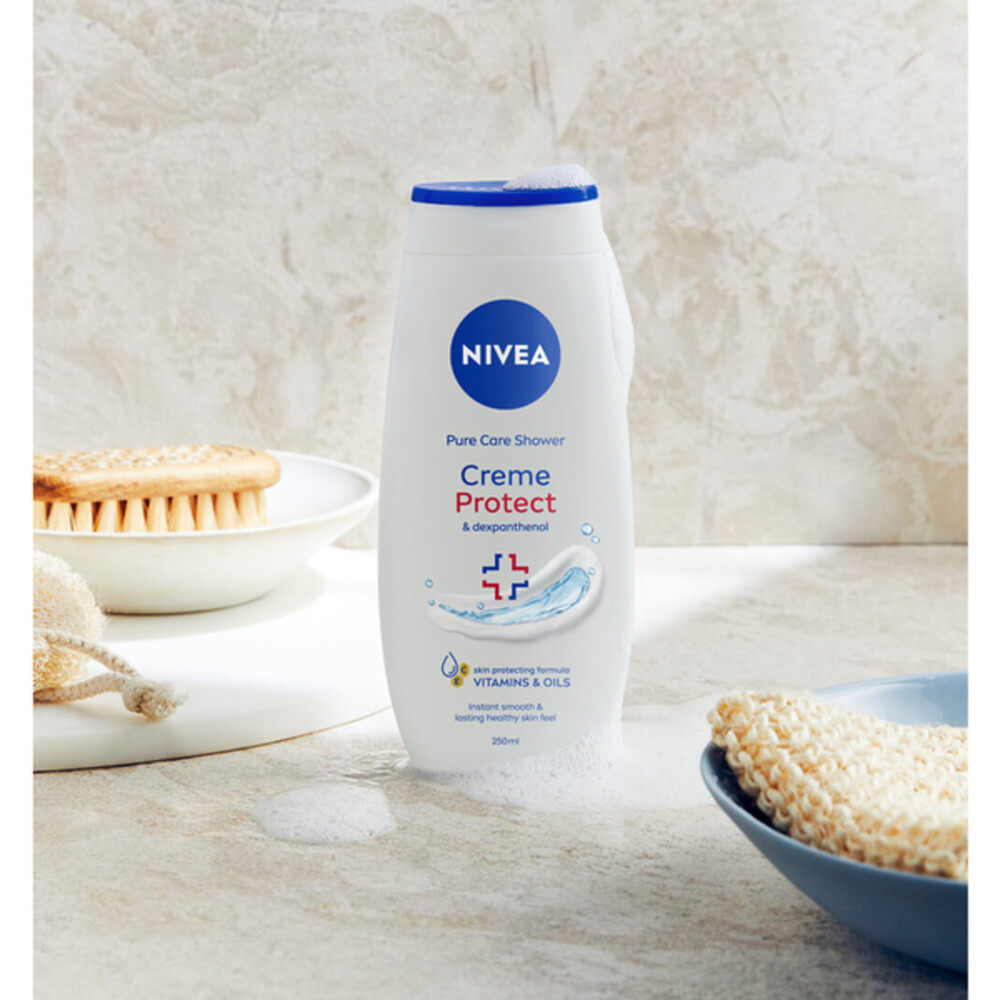 6x Nivea Douchecrème Protect250 ml