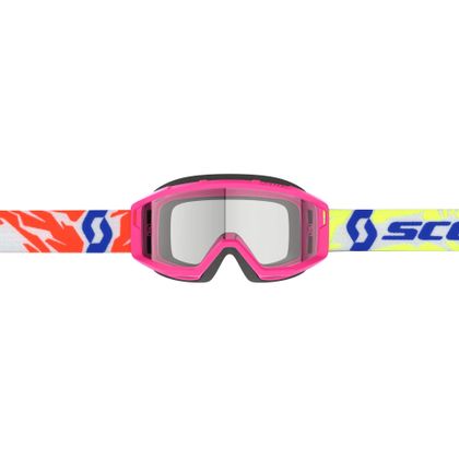 Masque cross Scott PRIMAL - CLEAR - YOUTH - Rose