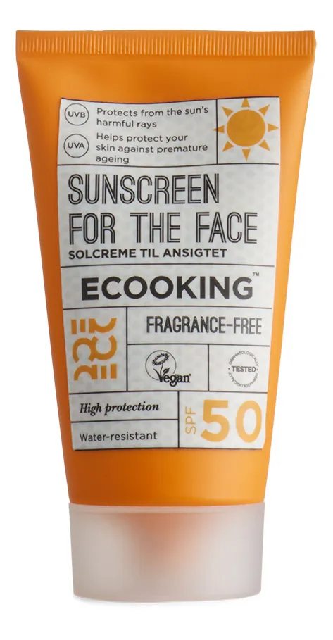 ECOOKING Sunscreen Face SPF 50 - 50 ml.
