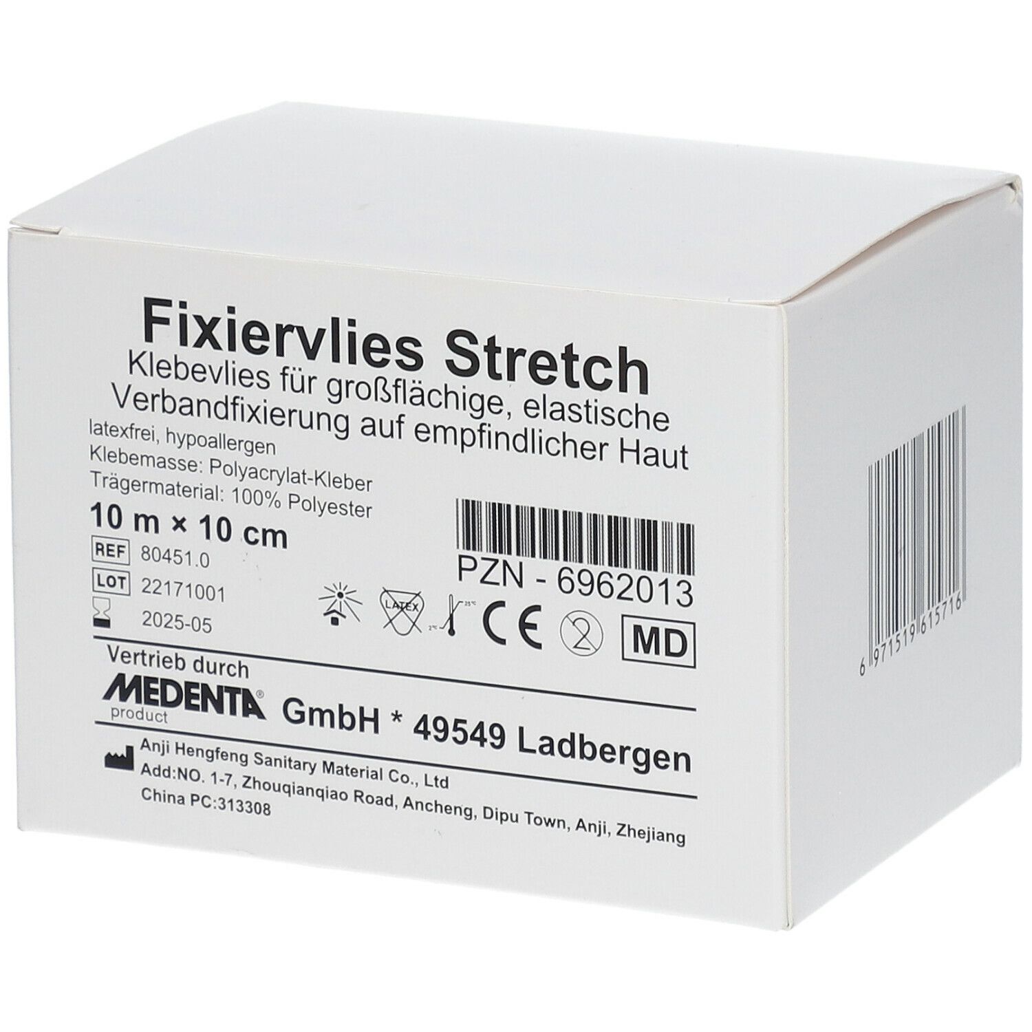 Fixiervlies stretch 10 cm x 10 m