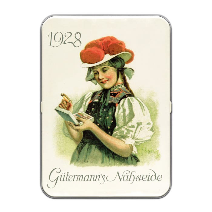 Gûtermann-Nostalgiedoos 8 spoelen