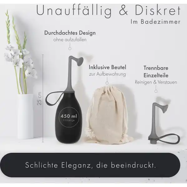 Po-Dusche Intim-Dusche COAL