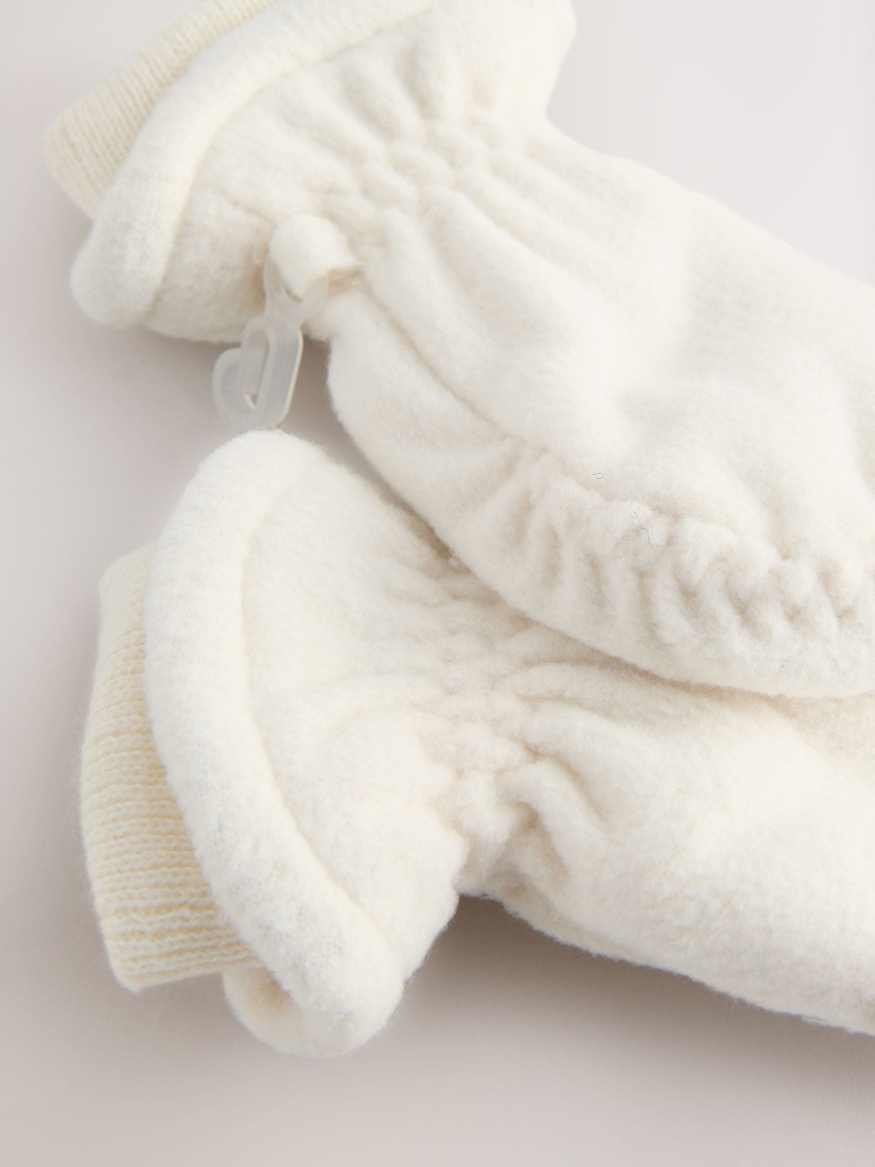 Zwart - Fleece wanten (3mnd -6jr)