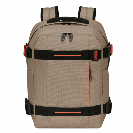 American Tourister Urban Track Laptop Backpack 15,6 Inch Coated Beige/ Orange