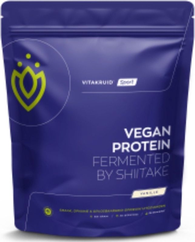 Eiwitpreparaat - Vanille - Plantaardig - Vitakruid Vegan Protein Fermented by Shiitake