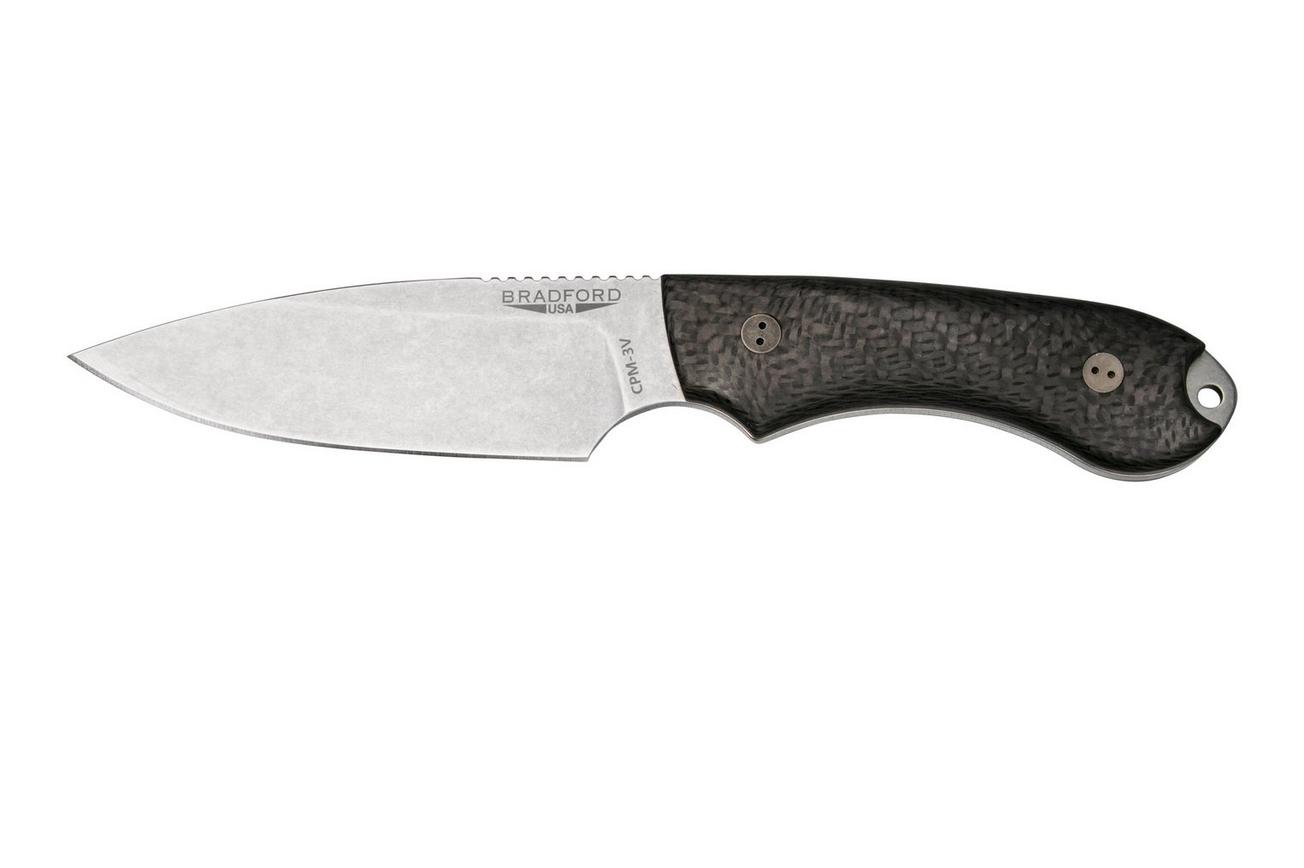 Bradford Guardian 4, 3D Carbonfiber, CPM-3V Sabre Stonewashed 4S-116-3V