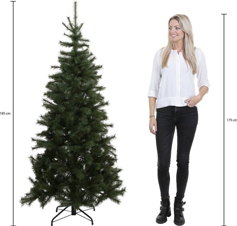 Triumph Tree - Matterhorn - Kunstkerstboom - Groen - H185 x Ø84 cm