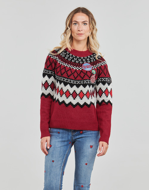 Desigual - BUDDY - Rouge / Noir / Blanc