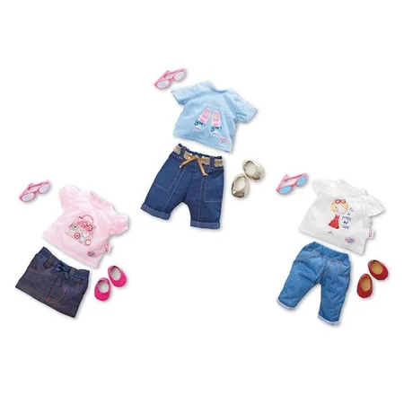 BABY born® Trendy Jeans Kollektion, sortiert