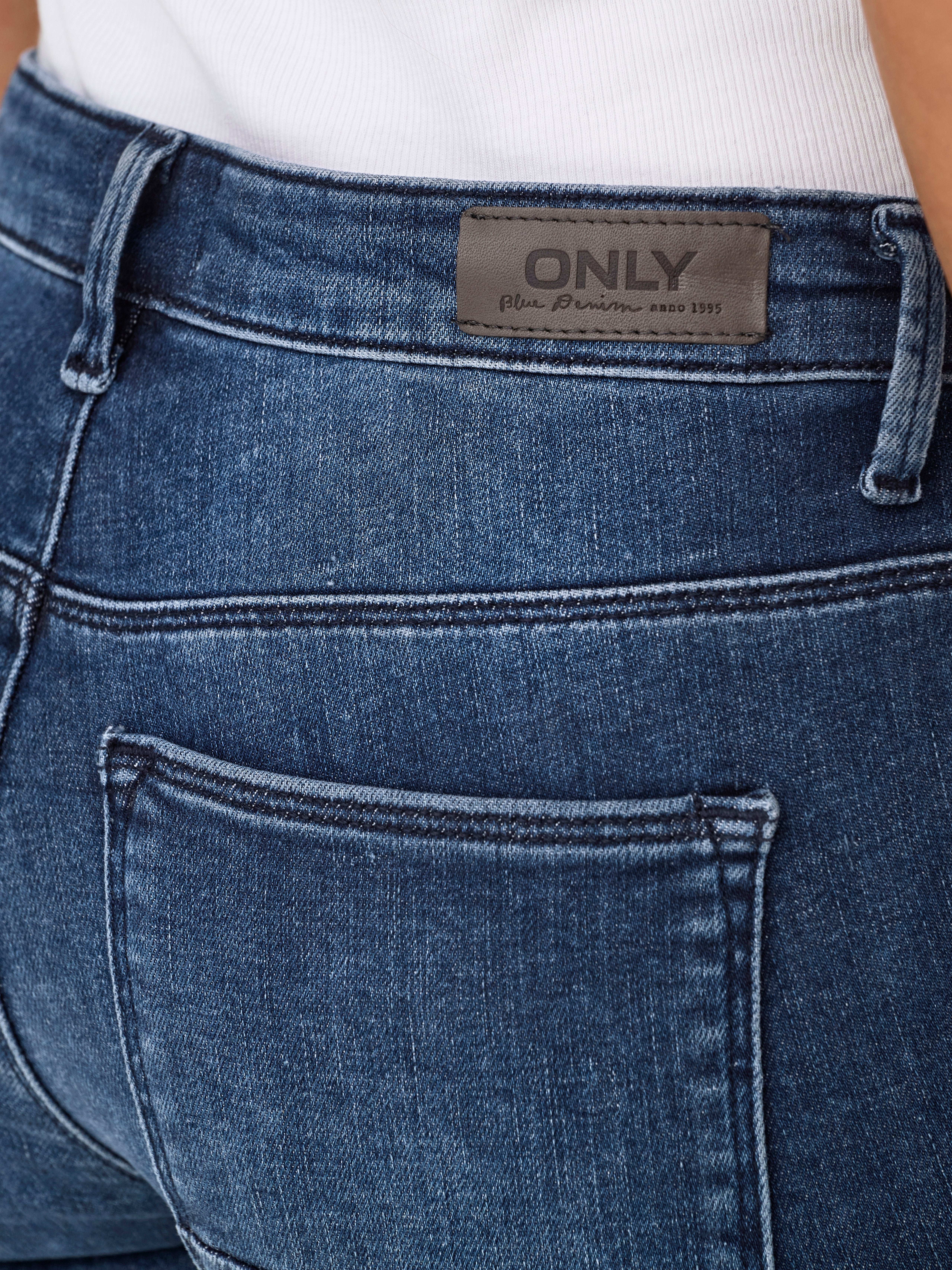 ONLKENDELL Mittlere Taille Skinny Fit Jeans Dark Blue Denim